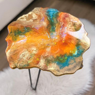 DIY Epoxy Resin Gem Table with Jessica Abella