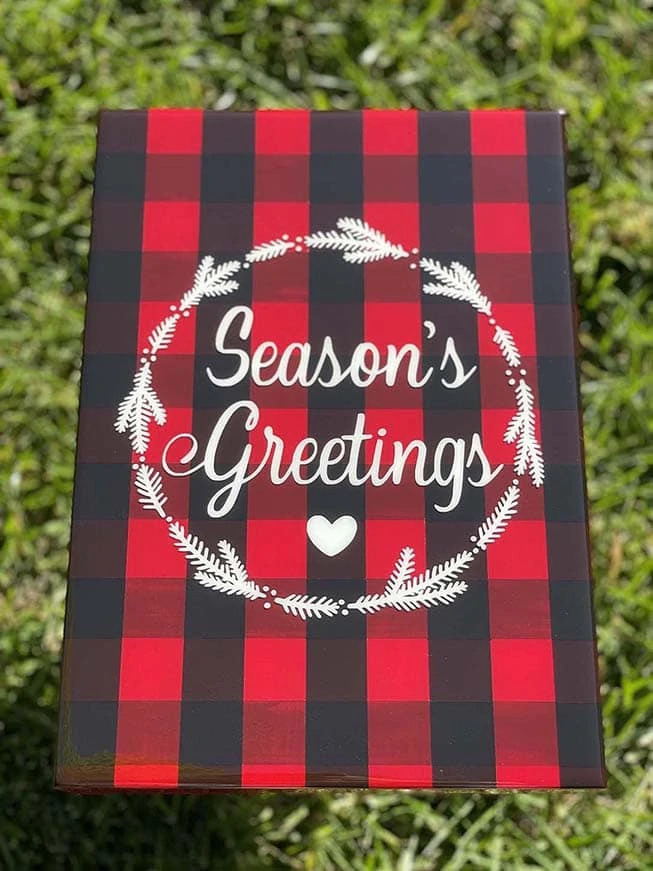 DIY Buffalo Plaid