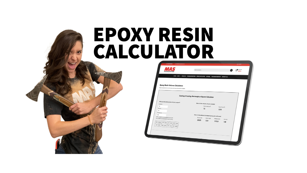 Epoxy Resin Calculators - Mas Epoxies