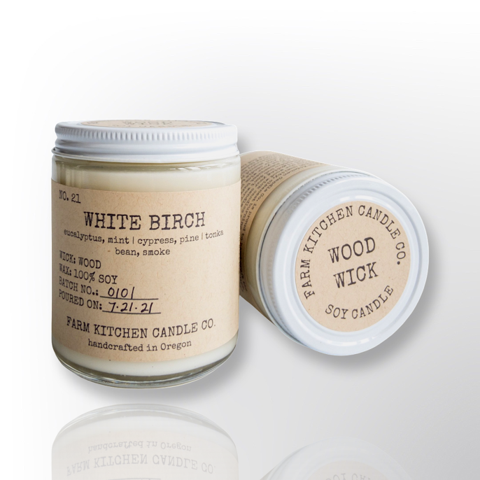 White Birch Soy Candle