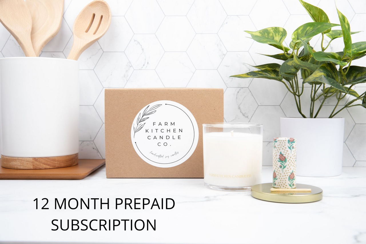 12-MONTH CANDLE PROGRAM - Custom Candle Co