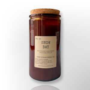 Peppermint Mocha Soy Candle | Amber Apothecary | 14.5 oz