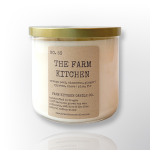 The Farm Kitchen Soy Candle | Triple Wick | 17 oz The Farm Kitchen Soy Candle | Triple Wick | 17 oz