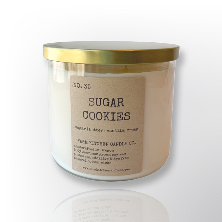 Sugar Cookies Soy Candle | Triple Wick | 17 oz