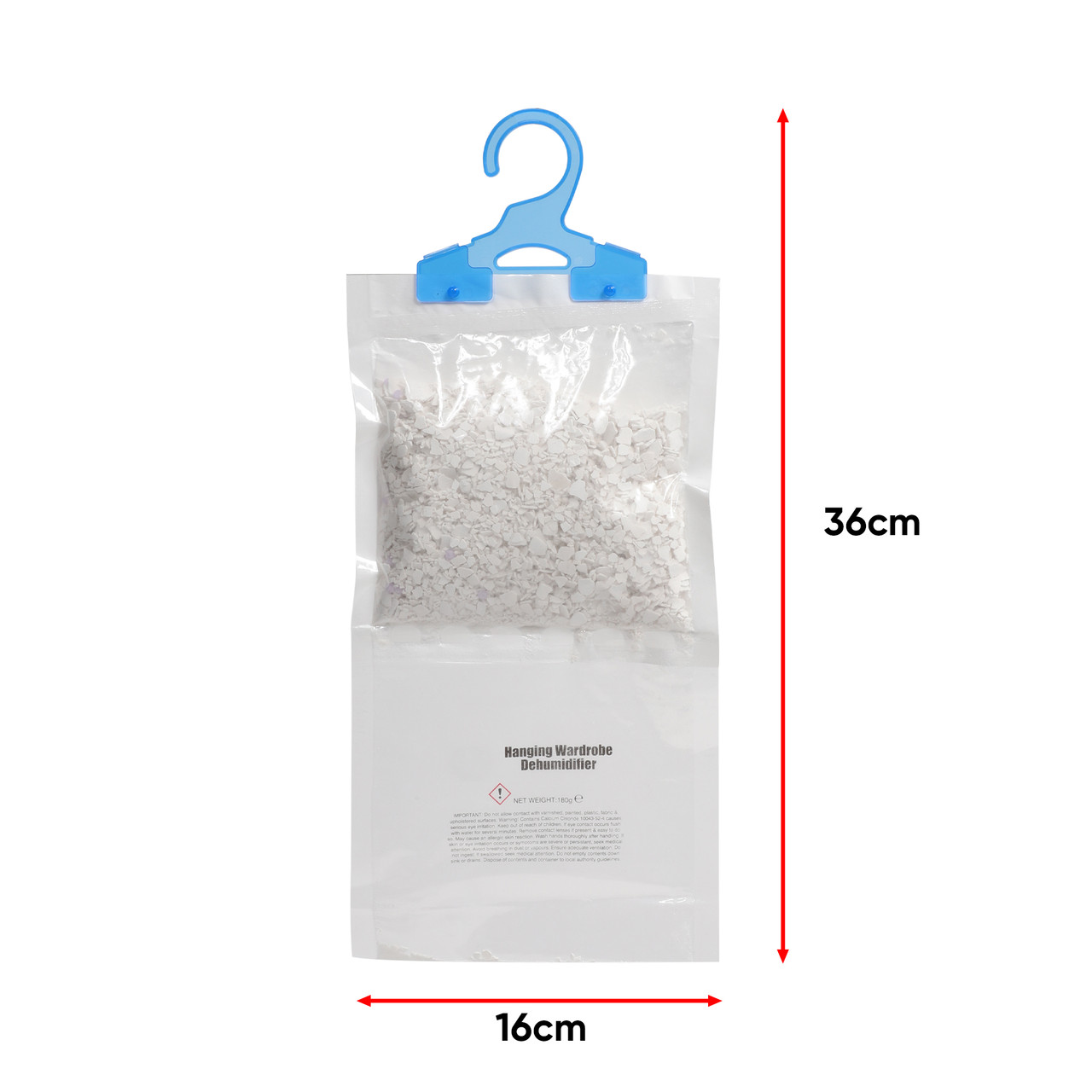 500G Drying Agent Hygroscopic Anti-Mold Desiccant Bag Hanging Wardrobe  Hanging Moisture Bag Closet Cabinet Wardrobe