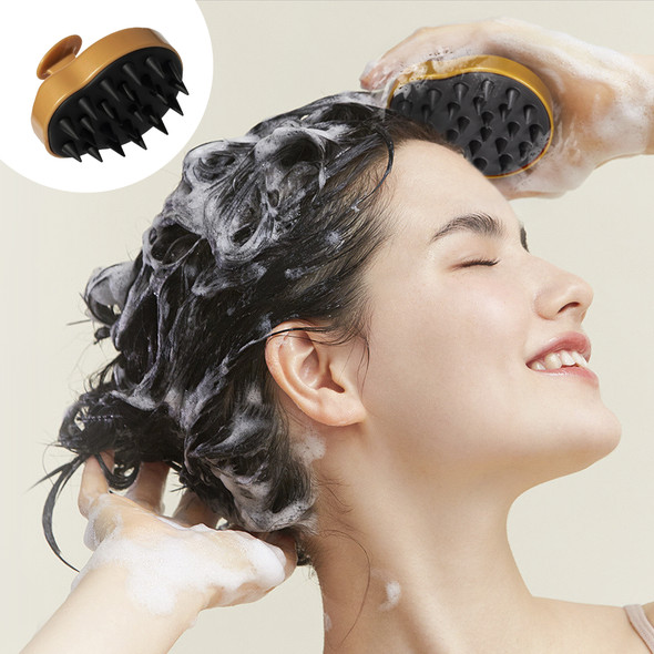 Shampoo Massage Brush Scalp Exfoliator For Dry & Wet Hair