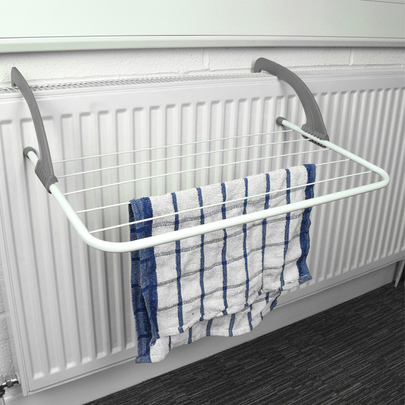 Clothes Drying Rack 5 Bar Over Radiator Airer 3M Drying Space