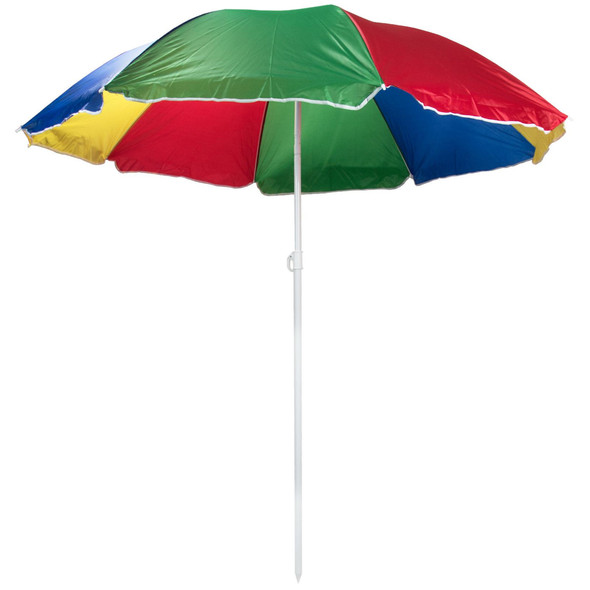 Garden Parasol Umbrella, Angle Adjustment Design and UV Protection Shield Sturdy and Durable Design, Easy to Assemble, Weather Resistant, Outdoor Umbrella for Pool, Patio, Lawn and Beach