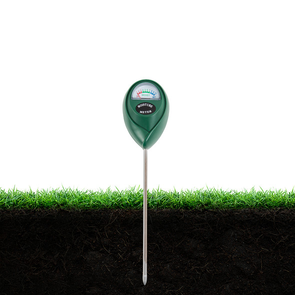 Soil Moisture Meter, Lightweight and Portable, Plant Water Meter with Strong Needle Probe, Accurate and Instant Readings, Easy to Use Hygrometer, No Batteries Required, Soil Moisture Sensor for Lawn, Garden, Yard