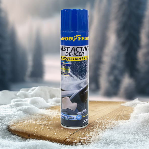 300ml, De Icer Spray, Fast Acting De Icer Spray For Car, Ice and Frost Melt Spray For Windshield, Snow Removal Spray For Window, Door Lock, Windscreen Mirror and Glass, Snow Defrosting