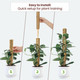 Moss Pole for Monstera and Cheese Plant, Natural Fibre Strong Coconut Coir Pole, Breathable and Moisture Absorbing, Easy to Use, 16-Inch Plant Moss Pole, Climbing Totem, Philodendron, Creepers