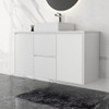 Evolution Tall Vanity 810 mm - White Polyurethane -  Optional Stone Benchtop Evolution Tall Vanity 810 mm - White Polyurethane -  Optional Stone Benchtop