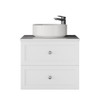 Oxford Hampton Shaker TALL 600 mm Vanity - Optional Stone Bench Top