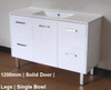 Evolution Tall Vanity 1200mm - White Polyurethane Evolution Tall Vanity 1200mm - White Polyurethane