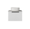 Cottage 600 mm White Wall Mount Vanity - Optional Stone Benchtop Cottage 600 mm White Wall Mount Vanity - Optional Stone Benchtop