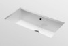 Infinity Short 750 mm White Wall Mount Vanity - Optional Stone Benchtop