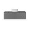 DIAMOND All Drawer Wall Mount Vanity 1200mm - Optional Stone Bench Top & Basin