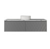 DIAMOND All Drawer Wall Mount Vanity 1500mm - Optional Stone Bench Top & Basin DIAMOND All Drawer Wall Mount Vanity 1500mm - Optional Stone Bench Top & Basin