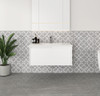 Infinity Short 900 mm White Wall Mount Vanity - Optional Stone Benchtop