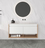 Panda 1200 mm Wall Mount Vanity - Optional Ceramic Integrated Basin Panda 1200 mm Wall Mount Vanity - Optional Ceramic Integrated Basin