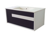 Blitz Vanity with Stone Bench & Undermount Basin 750mm Wall Mounted WA