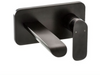 ikon KARA Wall Mixer and Spout Combination Unit - Matt Black