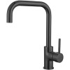 Matt Black Lollypop Arch Basin, Kitchen & Laundry Sink Mixer Tap