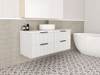 Terrace V-Grooved Wall Mount 1200 mm Vanity  - Optional Stone Bench Top