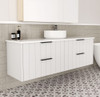 Terrace V-Grooved Wall Mount 1800 mm Vanity  - Optional Stone Bench Top