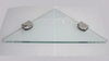 Corner Triangle Glass Shelf