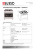 Dilusso FREESTANDING DUAL FUEL COOKER - 900MM PRESTIGE SIDE WORK Dilusso FREESTANDING DUAL FUEL COOKER - 900MM PRESTIGE SIDE WORK