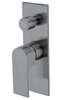 Bianca Gun Metal Grey Shower Mixer With Diverter