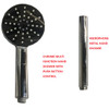 Round Twin Shower Combination - Heavy Duty Range - Side Inlet Round Twin Shower Combination - Heavy Duty Range - Side Inlet