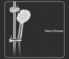 Round Shower Combination - Lollypop No.2 - Back Inlet