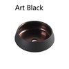 Trier Art Basin - Black White Gold Bronze