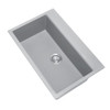 CarySil Walt 780 QUARTZ Kitchen Sink - Drop In or Under Mount - Single Bowl 780mm x 510 mm x 220mm