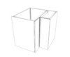 Kitchen Cabinet - Corner Base Carcase with Flat Panel Door - Varies Finishes