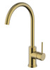 Ikon HALI Goose Neck Sink Mixer  Chrome, Matt Black, Brushed Nickel, Brushed Gold, Gun Metal Grey Ikon HALI Goose Neck Sink Mixer  Chrome, Matt Black, Brushed Nickel, Brushed Gold, Gun Metal Grey