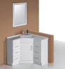 Normandy CORNER VANITY WITH DOUBLE DRAWER UNITS 900MM X 900MM X 860MM