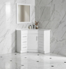 Normandy Corner Vanity with Double Drawer Units 900mm x 900mm x 860mm