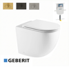 Raul 99 Pan With Geberit Inwall Cistern Sigma 8 - Rimless