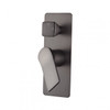 Rushy Gunmetal Grey Shower Mixer With Diverter Rushy Gunmetal Grey Shower Mixer With Diverter