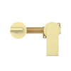 Bianca Wall Basin/Bath Mixer Separate Back Plate Brushed Gold Bianca Wall Basin/Bath Mixer Separate Back Plate Brushed Gold