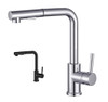Lollypop Multi Function Arch Pull Out Sink Mixer Chrome, Matte Black Lollypop Multi Function Arch Pull Out Sink Mixer Chrome, Matte Black