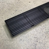 Project Matt Black  Finish - Hand Made Linear Floor Grate - 600mm - 1200mm Project Matt Black  Finish - Hand Made Linear Floor Grate - 600mm - 1200mm
