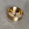 Above Counter Stainless Steel Basin - Brushed Gold