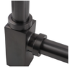 Gunmetal Square Bottle Trap for Basin