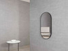 OTTI Metal Framed Round Mirror 1200X600 mm [Matt Black | Brushed Gold OTTI Metal Framed Round Mirror 1200X600 mm [Matt Black | Brushed Gold