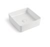 Gloss White 4mm Ultra Slim Round Ceramic Basin 488