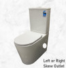 Geneva Rimless SKEW Wall Faced Toilet Suite - LEFT or RIGHT outlet Geneva Rimless SKEW Wall Faced Toilet Suite - LEFT or RIGHT outlet